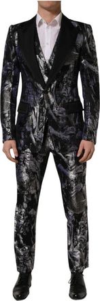 Dolce & Gabbana Hombre, Trajes, Negro, Talla: M