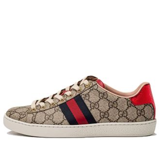 Gucci (WMNS) Gucci Ace GG Supreme Beige 499410-96G50-9768