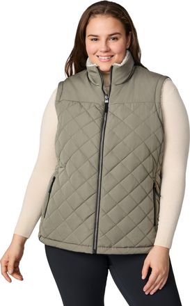 Free Country Womens Plus Size Expedition II Stratus Lite Reversible Vest