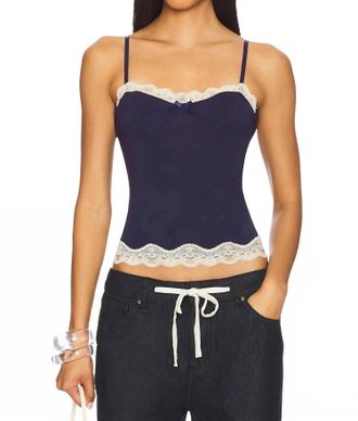 Lioness Top Model Cami Top In Deep Sea