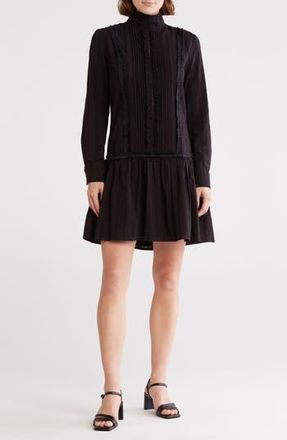 Area Stars Sara Dropwaist Long Sleeve Dress in Black at Nordstrom Rack, Size X-Small
