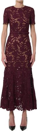 Self Portrait Maxi Kleedjes - Dames - Maxi kleedjes - Rood - XS - Kleedjes