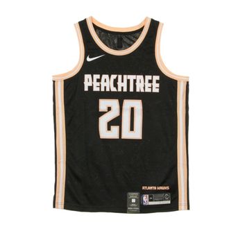 Nike Sportswear, male, Black, Size: XL Basketball Swingman Jersey