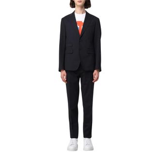 Dsquared2 Heren, Pakken, Blauw, Maat: XL Wol