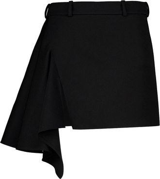 Givenchy Wool Miniskirt with Slit
