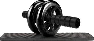 OEM Rueda Doble Para Ejercitar Los M&uacute;sculos Abdominales Con Colchoneta De Fitness, Entrenador De M&uacute;sculos Abdominales, Entrenamiento Eficaz De Los M&uacute;sculo