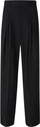 Jacquemus Le Pantalon Losange - Heren - Wijde Broeken - Zwart - L - Katoen - Broeken