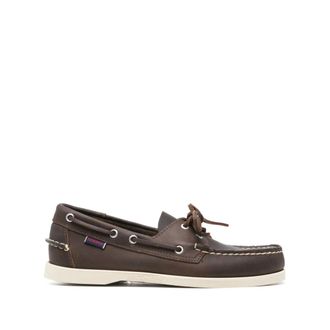 Sebago Heren, Schoenen, Bruin, Maat: 41 1/2 EU Leer