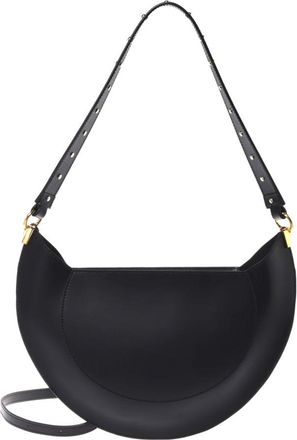 Baldinini Leren Schoudertas - Dames - Schoudertassen - Zwart - ONE Size - Leer - Tassen