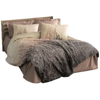 Dmora Copripiumino Matrimoniale Cortland, Federa Inclusa, Chiusura Bottoni, 220x260 cm Beige