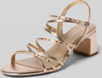 Tamaris Tamaris Sandalen in schimmernder Optik in Gold, Gr&ouml;&szlig;e 36