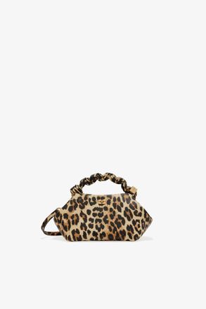 Ganni Mixed Leopard Small Bou Bag