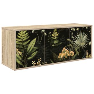vidaXL Mobile Tv Da Parete Rhenen 102 X 33 X 40 Cm Rovere Sonoma Vidaxl