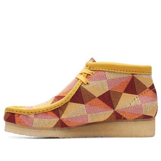 Clarks (WMNS) Clarks Wallabee Boots Yellow Combination 26166092