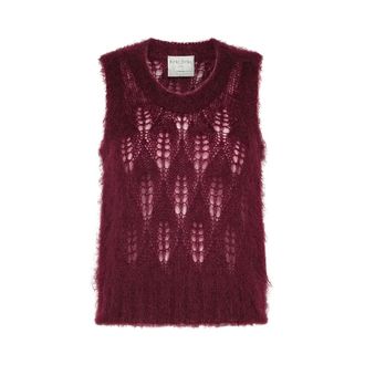 Forte_Forte Dames, Truien, Rood, Maat: L Mohair