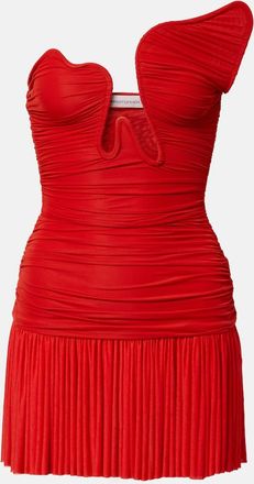 CHRISTOPHER ESBER Salacia ruched minidress