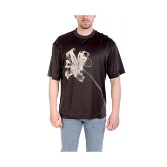 Emporio Armani Heren, Tops, Zwart, Maat: M Jersey