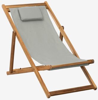 Sklum Sklum - Pack De 2 Hamacas Plegables Con Coj&iacute;n En Madera Kardis