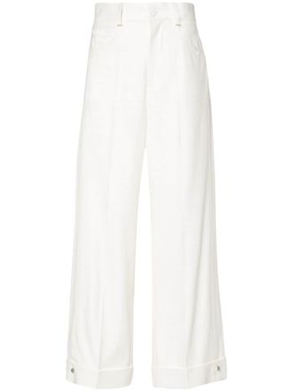&Aacute;eron Jeera straight trousers - Neutrals