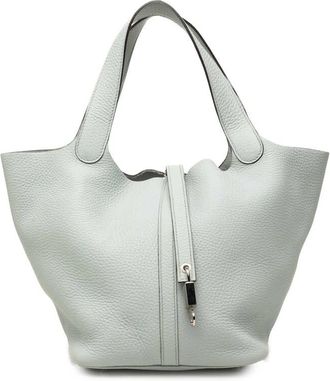 Herm&egrave;s Pre-owned Hermes Clemence Picotin Lock 18 Satchel Ladies 77NG52BPU5M6MMQB