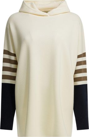 Max Mara Virgin Wool Hooded Sweater