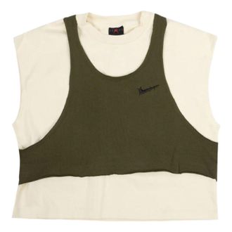 Nike Jordan (WMNS) Jordan x Teyana Taylor T-Shirt Rough Green IM6357-133