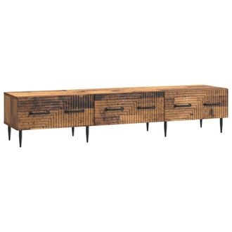 vidaXL Mueble De Tv Con Caj&oacute;n Madera Envejecida 147 X 34,5 X 30 Cm Vidaxl