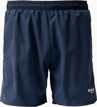HUGO BOSS Mens BOSS Orange Swordfish Mens Swimming Shorts - Navy 415 - Size: 33/32/32