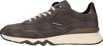 Floris Van Bommel De Zager - Heren - Sneakers - Bruin - 40 2/3 EU - Schoenen
