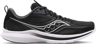 Saucony Womens Kinvara 13 Running Shoes In Black/silver