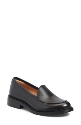 Söfft Napoli II Water Resistant Loafer in Black at Nordstrom, Size 8.5