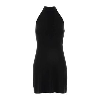 Norma Kamali Party Dresses, female, Black, Size: L Jersey Dress