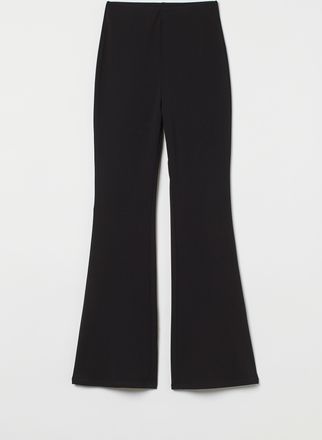 H&M Ausgestellte Leggings - Schwarz