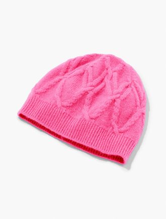 Talbots Cashmere Beanie - Stunning Pink - 001 Talbots