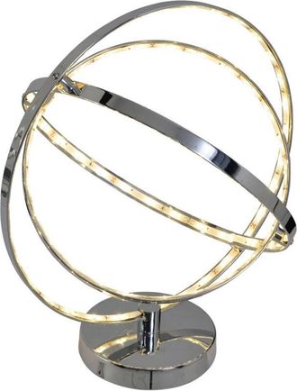 Näve Naeve UNIVERSE Lámpara de mesa LED integrada cromada 2800K