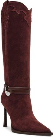 Steve Madden Kyndall Tall Boot in Rust Suede at Nordstrom, Size 7.5