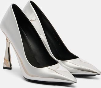 Stella McCartney Elsa 103 metallic-effect pumps