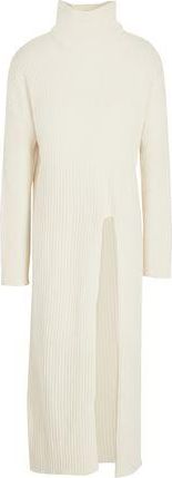 8 by YOOX KNIT MERINO WOOL TURTLE-NECK LONG SWEATER