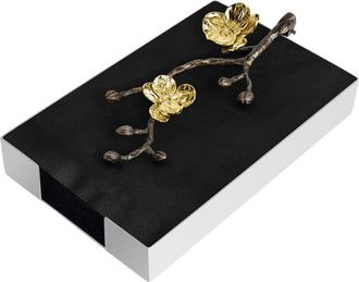 Michael Aram Gold Orchid Towel Holder
