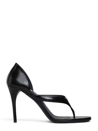 Alaia Black Leather Heels