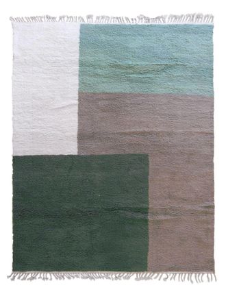 AFK Living Alfombra bereber con motivos geom&eacute;tricos 255 x 350 cm