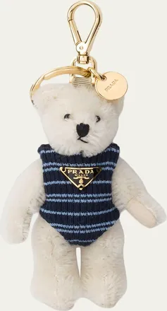 Prada Teddy Bear Keyring Bag Charm