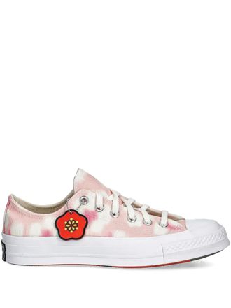 Kenzo x Converse tie-dye flower sneakers - Pink