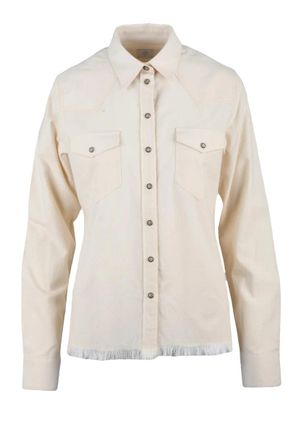Eleventy Cotton Shirt - White