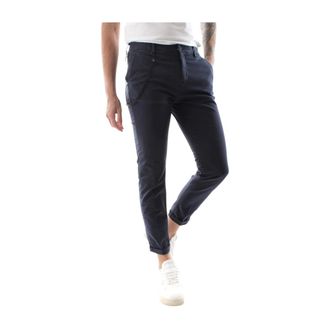 Mason's Broeken, Heren, Blauw, M, Katoen, Slim-fit Broek