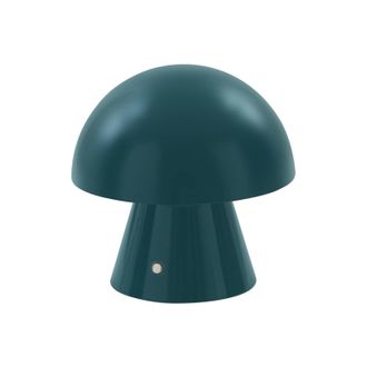 Lindby L&aacute;mpara De Mesa Led nevijo En Verde Metal - Lindby