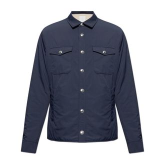 Eleventy Light Jackets, male, Blue, Size: XL Insulated Jacket with Pockets