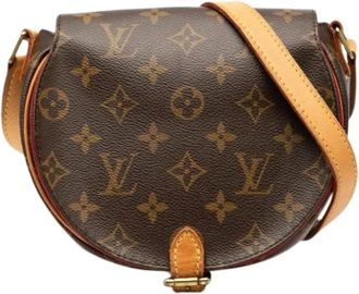 Louis Vuitton Pre-owned Cross Body Bags, female, Brown, Size: ONE SIZE Pre-owned Sac Tambourine