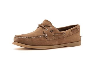 Sperry Top-Sider AO 2 Eye Womens Flat Shoes Tan 2 : 9.5 M (B), Leather
