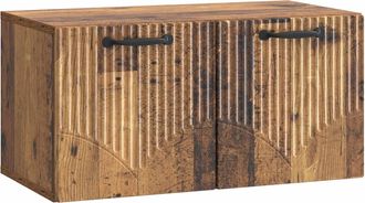 vidaXL Mueble Para Tv De Pared Madera Envejecida 59,5 X 31 X 30 Cm Vidaxl
